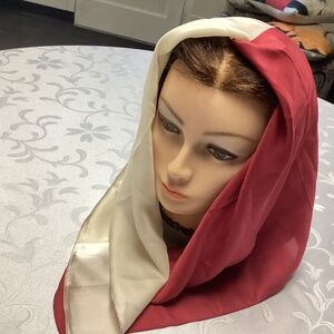 Two toned silk scarf really pretty